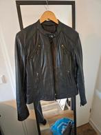 Zwarte lams leren damesjas – Dekkers – NIEUW, Kleding | Dames, Jassen | Zomer, Maat 38/40 (M), Overig, Zwart, Nieuw