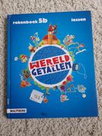 DE WERELD IN GETALLEN REKENBOEK B GROEP 5 lessen en taken, Boeken, Schoolboeken, Gelezen, Ophalen of Verzenden