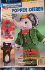 thuis kreatief poppen en dieren - diana nummer 24, Ophalen of Verzenden, Zo goed als nieuw, Breien of Haken, Patroon of Boek