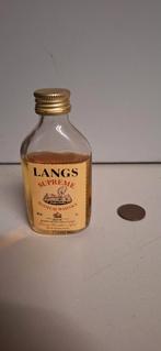 Langs supreme whisky miniatuurflesje vol, Verzamelen, Ophalen of Verzenden, Gebruikt