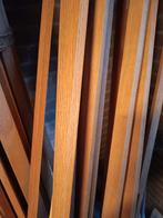 Eikenhouten lambrisering latten 1.5 x 4 x 210 cm en 270 cm l, Doe-het-zelf en Verbouw, Ophalen, Zo goed als nieuw, Hout