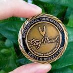 Veteranencoin, Verzamelen, Militaria | Algemeen, Ophalen of Verzenden, Overige soorten, Nederland, Kunstobject