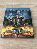 Blu-ray + Dvd The Three Musketeers - 3D + 2D Versie, Ophalen of Verzenden, Gebruikt, Avontuur