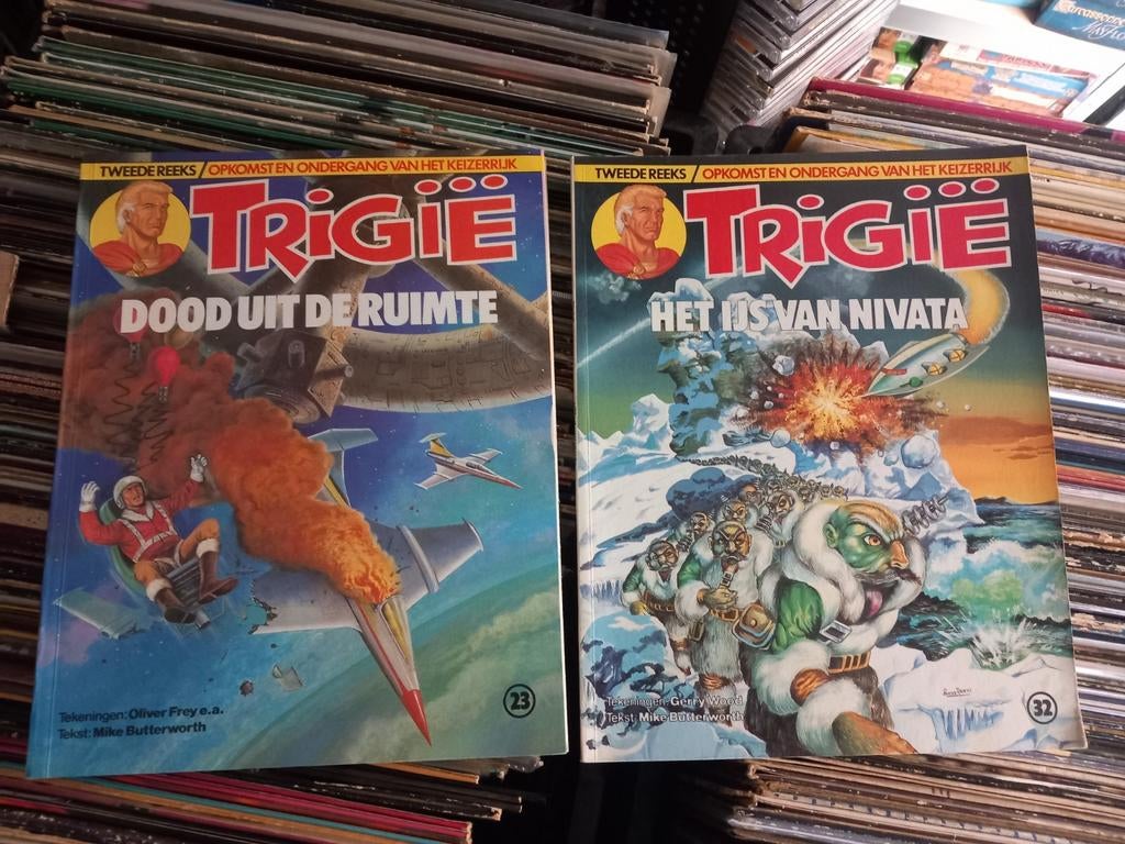 Trigie stripboeken, Meerdere stripboeken, Ophalen of Verzenden, Zo goed als nieuw