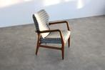 vintage fauteuil | armchair | jaren 60 | Bovenkamp, Huis en Inrichting, Fauteuils, Hout, Gebruikt, ., 75 tot 100 cm