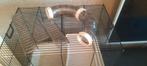 Mooie knaagdierenkooi hamsters muizen dwergratten compleet!, Dieren en Toebehoren, Kooi, Minder dan 75 cm, Zo goed als nieuw, Ophalen