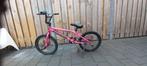 roze crossfiets, bmx, Ophalen, Gebruikt, Staal, Voetsteunen
