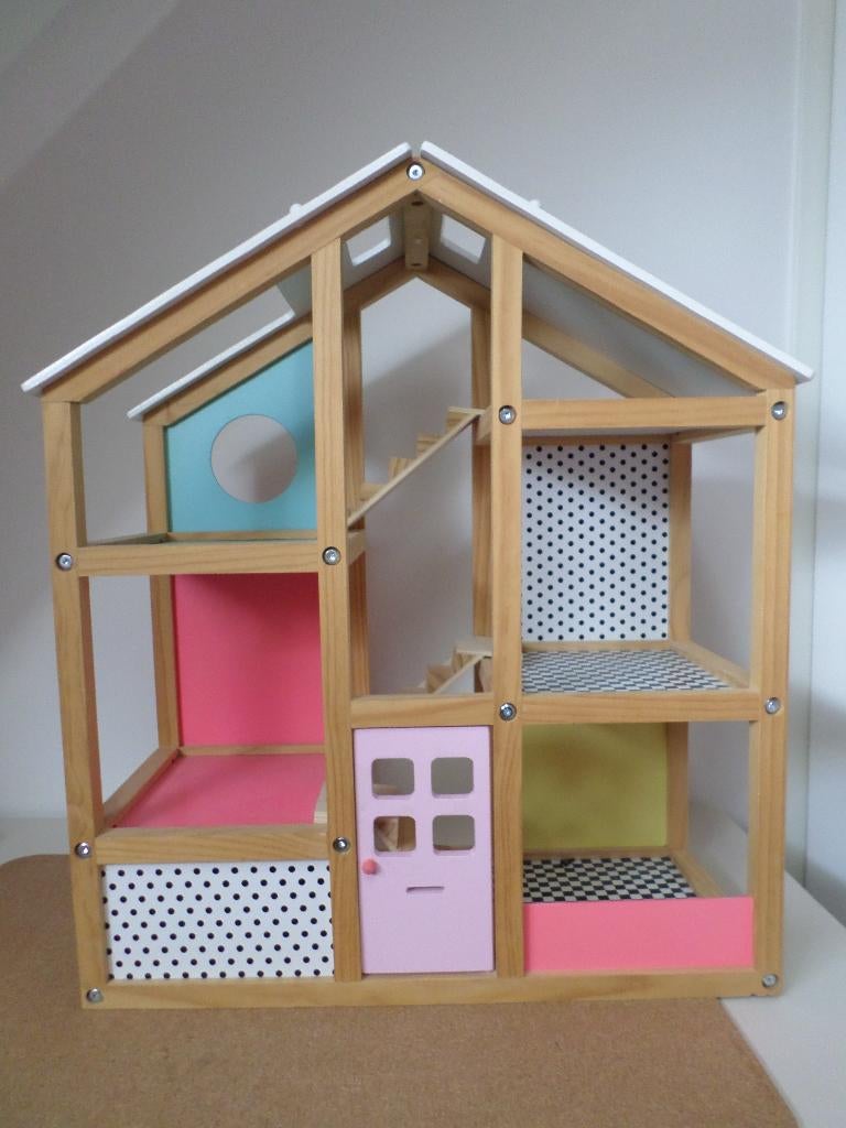 Poppenhuis HEMA, Kinderen en Baby's, Speelgoed | Poppenhuizen, Ophalen, Gebruikt, Poppenhuis