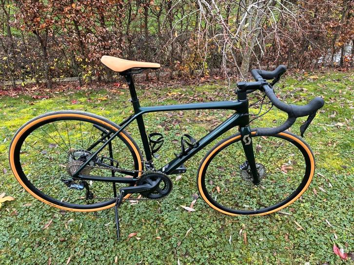 ZGAN Scott addict 10 Green S H52, Fietsen en Brommers, Fietsen | Racefietsen, Nieuw, Heren, Overige merken, Meer dan 20 versnellingen