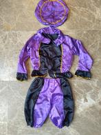 Pietenpak maat 116 - Paars/Zwart, Ophalen of Verzenden, Zo goed als nieuw, 110 t/m 116, Jongen of Meisje