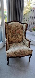 Oorfauteuil, Huis en Inrichting, Ophalen, Gebruikt, Minder dan 75 cm, Stof