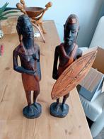 Afrikaanse Houten Beelden uit Kenia, jaren '80, Antiek en Kunst, Ophalen of Verzenden