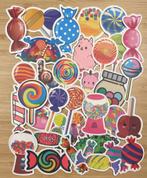 Snoep, lolly's, zuurtjes stickers, Verzenden, Nieuw, Meerdere stickers