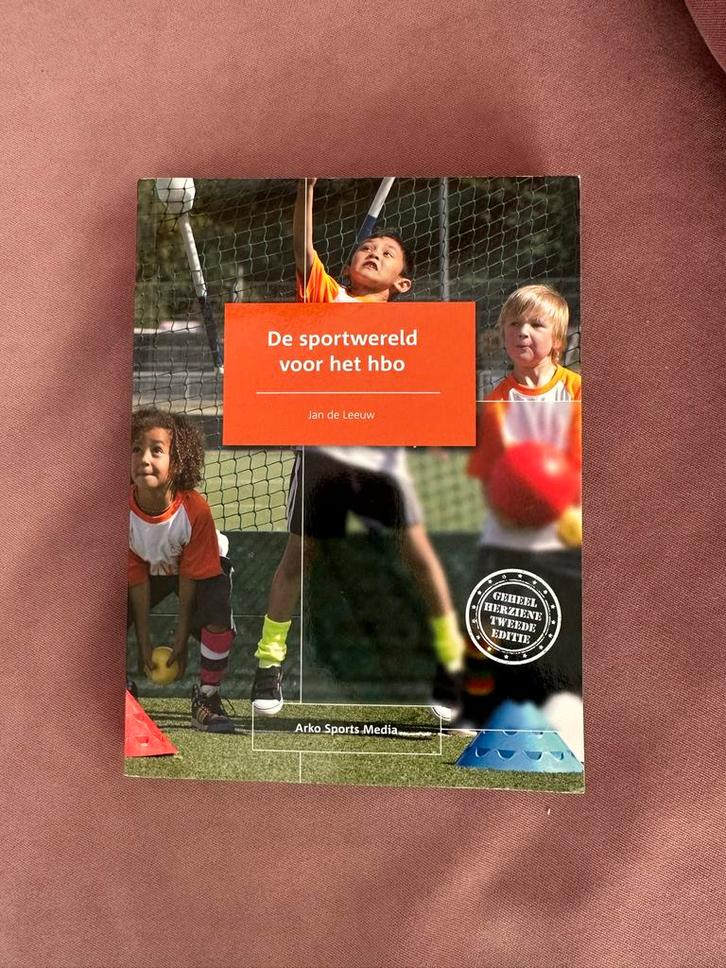 Sportwereld voor het HBO - Jan de Leeuw, Boeken, Sportboeken, Zo goed als nieuw, Overige sporten, Ophalen of Verzenden
