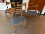 Vintage retro stoelen., Ophalen, Hout, Gebruikt, Vintage retro topform moller