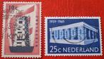 Nederland - 2x Europa 10c + 25c, Postzegels en Munten, Postzegels | Nederland, Verzenden, Na 1940, Gestempeld