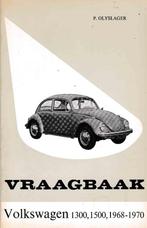 Vraagbaak Volkswagen 1300-1500 van 1968-1970, Auto diversen, Handleidingen en Instructieboekjes, Verzenden