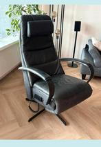 Sta op fauteuil  maat L c-100 Prominent. Half leer half stof, Huis en Inrichting, Ophalen, 75 tot 100 cm, Zo goed als nieuw, Stof