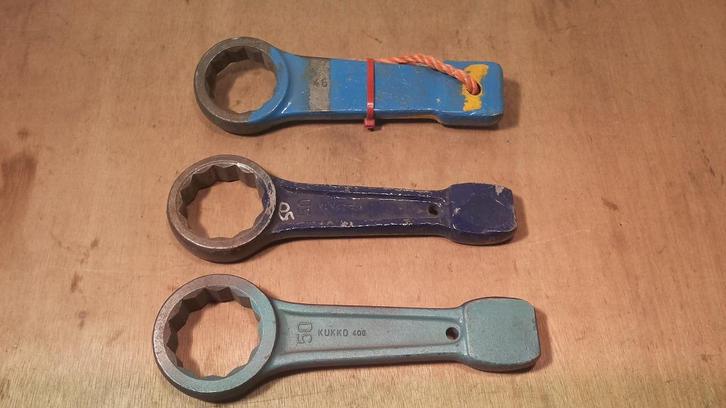 Kukko ringslagsleutel 46mm en 50mm, Doe-het-zelf en Verbouw, Gereedschap | Handgereedschap, Zo goed als nieuw, Verzenden