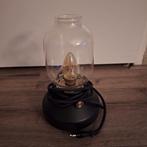 Ikea Lampje Mooie tafellamp met glazen kap, Ophalen, Zo goed als nieuw