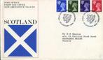 c299 Engeland Schotland 1976 Nieuwe vlag, Postzegels en Munten, Postzegels | Eerstedagenveloppen, Beschreven, Ophalen, Europa