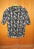 Fijn zomer-overhemd/blouse FSBN Oversized M korte mouw print, FSBN, Ophalen of Verzenden, Halswijdte 39/40 (M), Zo goed als nieuw