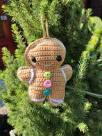 Gehaakt Gingerbread mannetje/ popje of huisje hanger, Diversen, Kerst, Ophalen of Verzenden, Nieuw