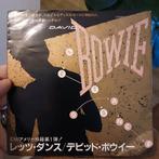 David Bowie - Let's Dance / Cat People - Single Japan, Cd's en Dvd's, Vinyl Singles, Ophalen of Verzenden, Zo goed als nieuw, Pop