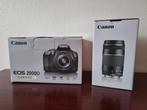 Canon EOS 2000D spiegelreflex camera met extra 75-300mm lens, Spiegelreflex, Canon, Nieuw, Ophalen of Verzenden