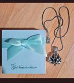 Mooi lotus ketting. Nieuw in verpakking, Ophalen of Verzenden, Nieuw, Zilver, Overige materialen