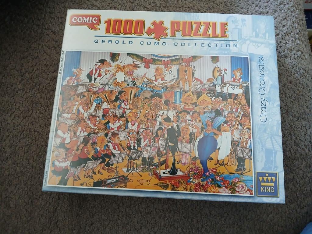 Puzzel 1000 stuks COMIC, Ophalen of Verzenden, 500 t/m 1500 stukjes