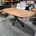 Eettafel Imre Deens ovaal 180 cm Acaciahout Lifestylefurn, Ophalen