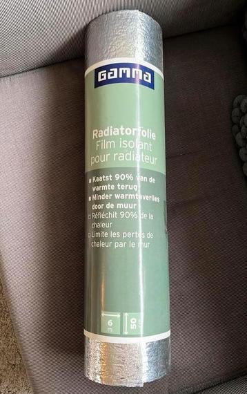 Gamma, radiatorfolie, rol van 6 m, 50 cm breed beschikbaar voor biedingen