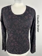 Claudia Strater Blouse  (mt: 44) WL/9017, Kleding | Dames, Blouses en Tunieken, Bruin, Claudia Strater, Maat 42/44 (L), Ophalen of Verzenden