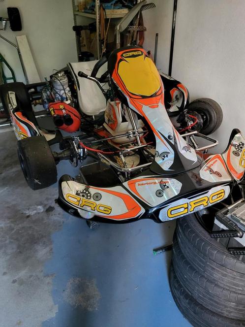 Crg Road Rebel Schakelkart Kart KZ, Sport en Fitness, Karting, Zo goed als nieuw, Kart, Ophalen