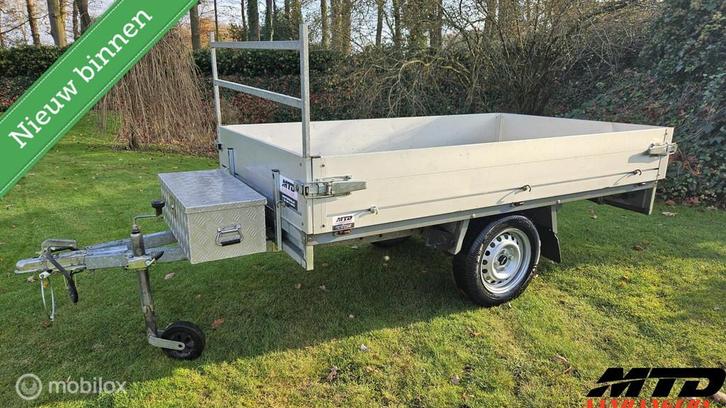 Anssems Ongeremde plateauwagen aanhanger 750kg, Auto diversen, Aanhangers en Bagagewagens, Gebruikt