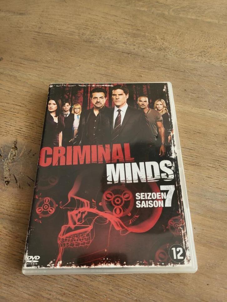 DVD Criminal minds seizoen 7, Cd's en Dvd's, Dvd's | Tv en Series, Zo goed als nieuw, Actie en Avontuur, Vanaf 12 jaar, Ophalen of Verzenden