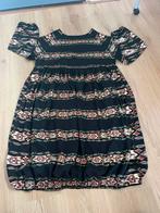 Hidden forest marker zwart jurkje wijnrood groen print m, Kleding | Dames, Zwart, Maat 42/44 (L), Ophalen of Verzenden, Zo goed als nieuw