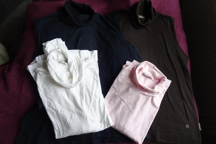 4 koltruitjes maat XL, Kleding | Dames, Tops, Zo goed als nieuw, Maat 46/48 (XL) of groter, Roze, Lange mouw, Ophalen