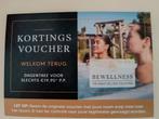 kortingsbon Sauna Elysium € 19,50 i,p,v € 46,50 t/m 23-10, Twee personen, Cadeaubon, Spa of Sauna