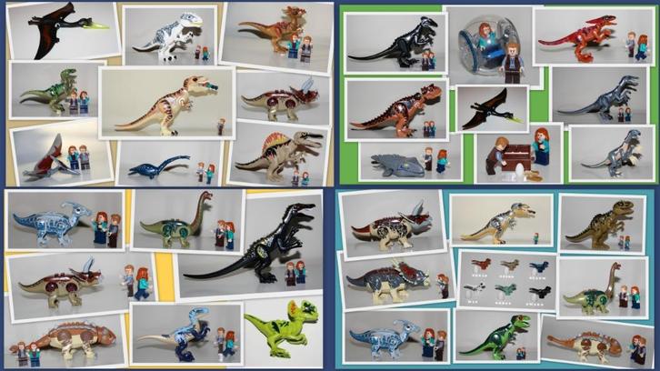 NIEUW Jurassic World Park Dinosaurus Baryonyx grijs t-rex, Kinderen en Baby's, Speelgoed | Actiefiguren, Nieuw, Ophalen of Verzenden