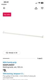 Ikea pax kast roede 100cm 2 stuks, Ophalen, 50 tot 100 cm, Zo goed als nieuw, Minder dan 100 cm