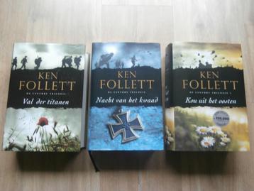 de Century trilogie 1+2+3 Ken Follett  beschikbaar voor biedingen