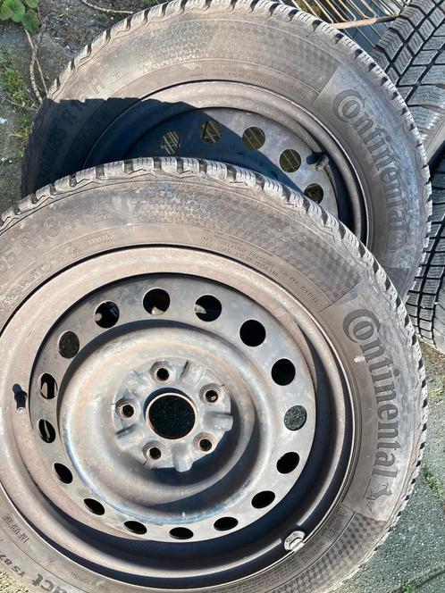 winterband op velg 205/ 55/ R 16h, Auto-onderdelen, Banden en Velgen, Banden en Velgen, Winterbanden, 16 inch, 205 mm, Personenwagen
