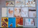 Paarden kaarten 1 uit 1915 en 1 met stickers, Verzamelen, Ansichtkaarten | Dieren, Ophalen of Verzenden, Hond of Kat