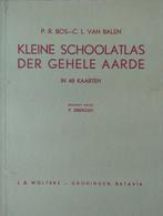 Kleine Schoolatlas Der Gehele Aarde (1948), Boeken, Gelezen, Wereld, Bosatlas, 1800 tot 2000