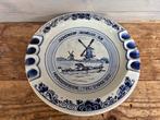 Delfts Blauwe Asbak Jachthaven Benelux Hoogerheide (20 cm), Ophalen of Verzenden, Zo goed als nieuw, Asbak
