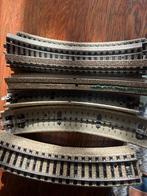 MARKLIN RAILS BOCHTEN PRIMA BRUIKBAAR (zie foto's), Wisselstroom, Gebruikt, Rails, Ophalen of Verzenden