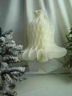 Vintage grote witte papieren kerstklok, Diversen, Kerst, Ophalen of Verzenden, Gebruikt