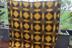 Vintage dralon deken/ sprei/ plaid merk Didas, 213cm / 185cm, Gebruikt, Bruin, Dekbedovertrek, Tweepersoons